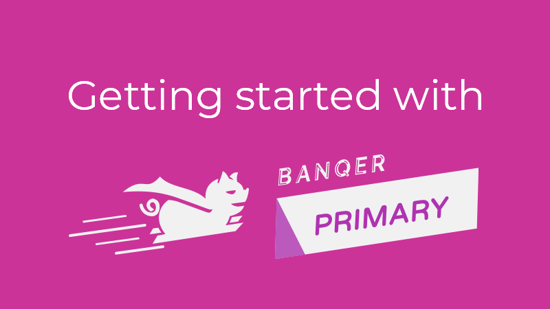 getting started with banqer primary